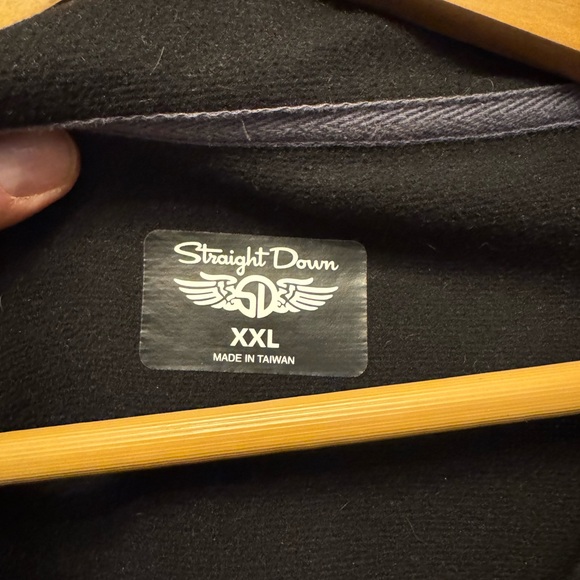 XXL Straight Down Q Snap long sleeve - Picture 2 of 5